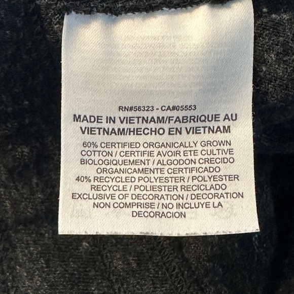 NIKE Organically Grown Cotton Blend Gray Joggers Men’s Size XL - Picture 5 of 5